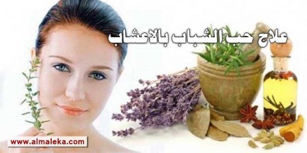 علاج حب الشباب بالاعشاب