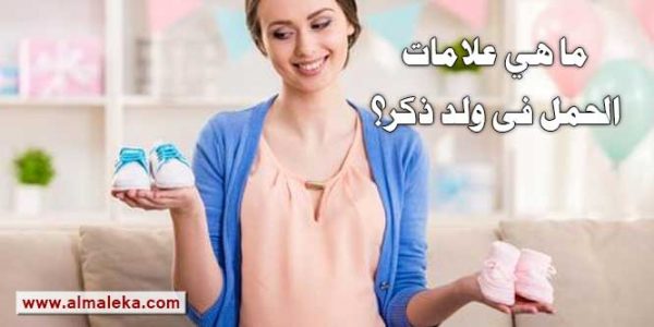 ما هي علامات الحمل فى ولد ذكر؟