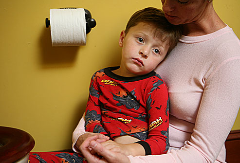 علاج الاسهال والقئ عند الاطفال